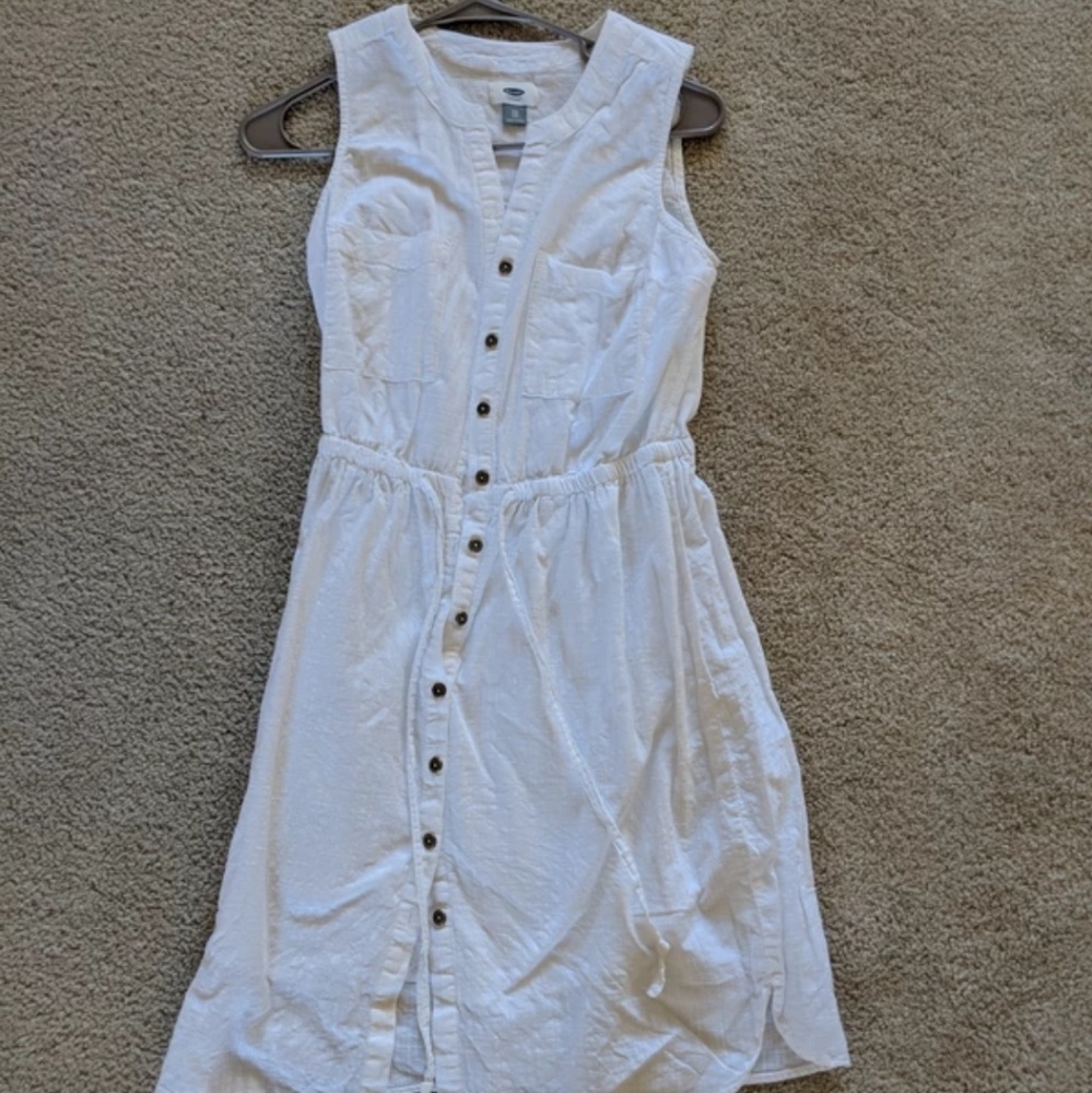 White summer dress